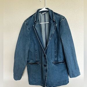 Zara Blue Denim Jacket